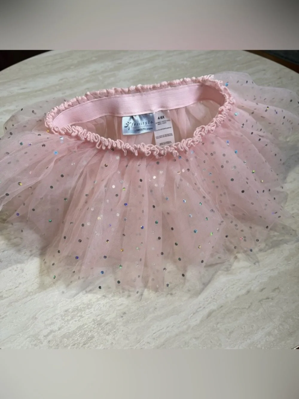 NWOT Freestyle Danskin Little Girl Dance Tutu Skirt *4-6X